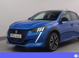 Peugeot e-208GT Pack Adap.Farth Navi Värmepump Kamera 2021, Halvkombi