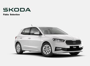 Skoda FabiaSELECTION 1,0 TSI DSG 2024, Personbil