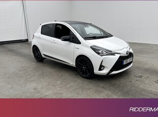 Toyota YarisHybrid e-CVT GR Sport Kamera Halvskinn 2019, Halvkombi