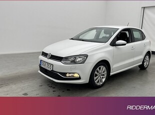 Volkswagen Polo1.2 TSI Sensorer Farthållare Bluetooth 2017, Halvkombi