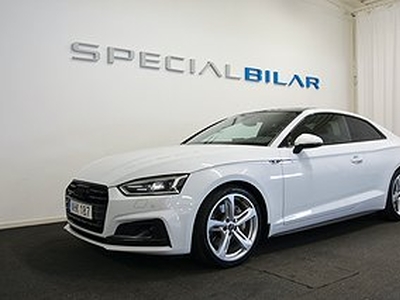 Audi A5 Coupé 2.0 TFSI Quattro S-Line Navi Panorama 252hk