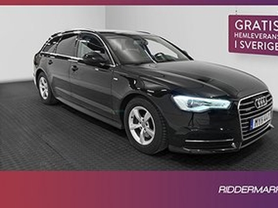 Audi A6 Quattro 2.0 TDI S-Line P-sensorer Eu6 190hk