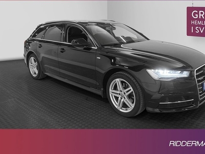 Audi A6Quattro 2.0 TDI S-Line 0.51l mil D-värme Drag 2017, Kombi