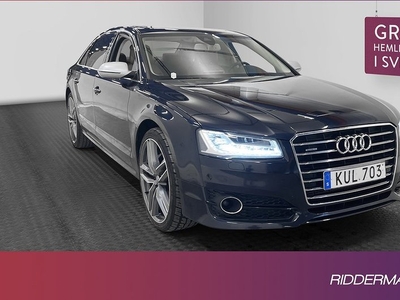 Audi A8L 3.0 TDI Q BOSE Pano B-kamera Soft Close Luft fjd 2016, Sedan