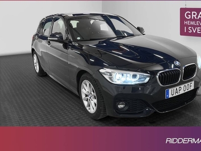 BMW 120i M Sport HiFi Skinn Sensorer Välservad 2019, Halvkombi