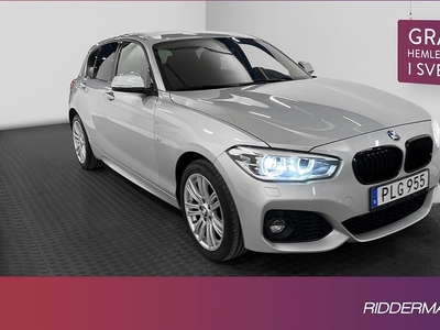 BMW 135i118 d xDrive M Sport Sensorer Rattvärme Välservad 2017, Halvkombi