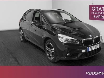 BMW 220d xDrive Active Tourer B-kamera HUD Navi Keyless Drag 2017, Minibuss