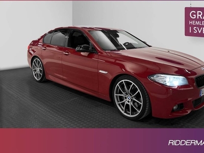 BMW 535d xDrive M Sport Värmare Pano HUD Kamera Drag 2014, Sedan