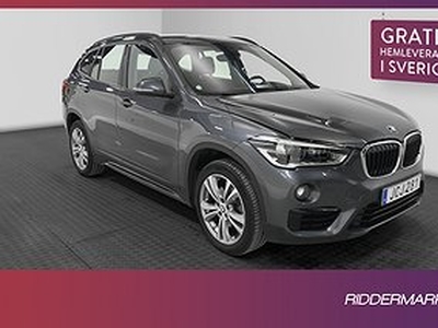 BMW X1 sDrive18d 150hk Sportline Drag P-sensorer 0.42L/Mil