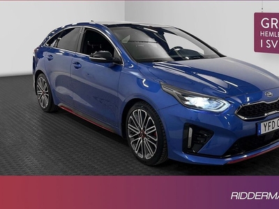 Kia Cee´dProGT 1.6 GT-Line Pano Alcantara JBL B-kamera 2019, Halvkombi