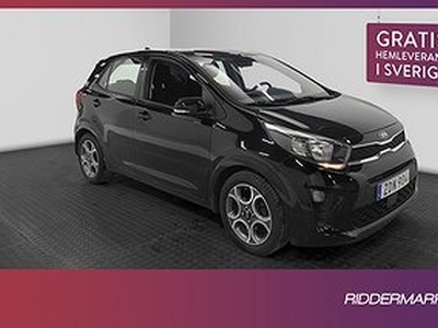 Kia Picanto 1.25 MPI 84hk GLS Kamera Carplay Välservad