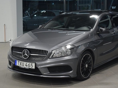 Mercedes A180Benz A 180 AMG Night Backamera Panorama 2014, Halvkombi