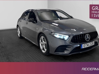 Mercedes A200Benz A 200d 4M AMG Widescreen B-kamera Burmester 2021, Halvkombi