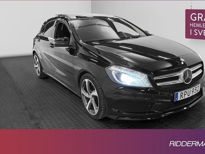 Mercedes A220Benz A 220 CDI 4M AMG B-kamera H K Pano D-värme 2015, Halvkombi