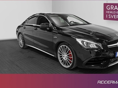 Mercedes CLA45 AMGBenz CLA 45 4M AMG T-lucka H K Pano B-kamera 2018, Sportkupé