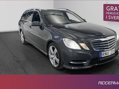 Mercedes E220Benz E 220 T CDI AMG Värmare Skinn Navi Drag 2013, Kombi