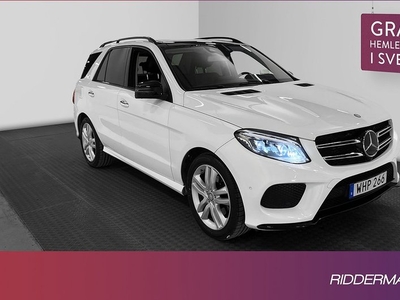 Mercedes GLE350Benz GLE 350d 4M AMG HUD Pano 360° H K D-värme 2016, SUV