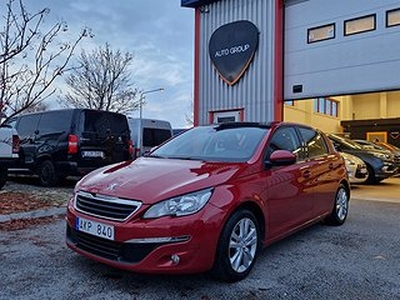 Peugeot 308 1.6 THP Manuell, 125hk Active Navi Panorama