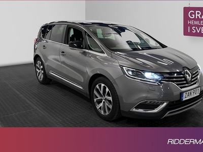 Renault Espace1.6 dCi 7-sits Pano Värmare BOSE Drag 2018, Minibuss