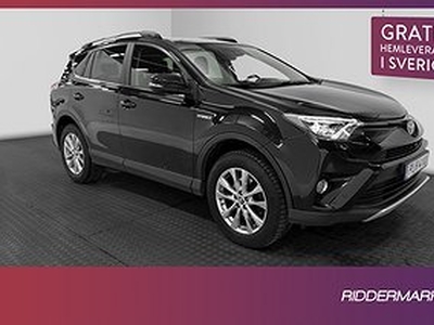 Toyota RAV4 Hybrid i-AWD 197hk Skinn Navi 360° Keyless Drag