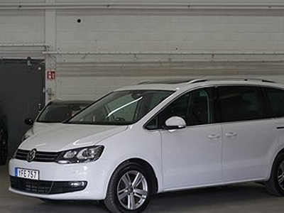 Volkswagen Sharan 2.0 TDI 4M Barnstol Värmare Drag Panorama