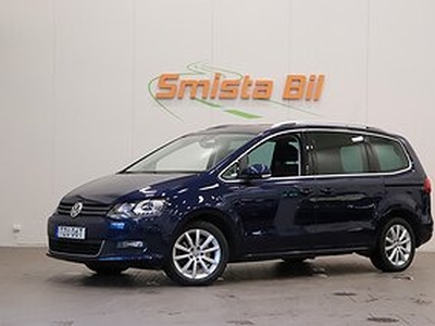 Volkswagen Sharan 2.0 TDI Premium 7-sits PANO KAMERA D-Värm Dynaudio 150hk