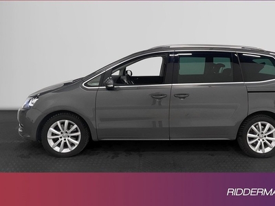 Volkswagen Sharan4M Premium D-värm 7-sits B-kamera Drag 2018, Minibuss