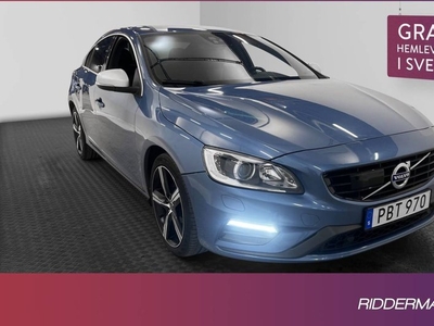 Volvo S60D4 R-Design Värmare VOC Kamera Navi Sensorer 2017, Sedan