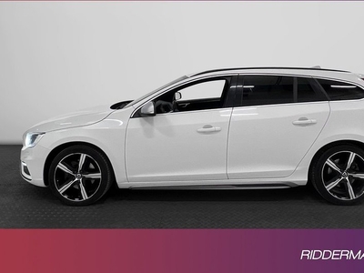 Volvo V60D4 AWD R-Design Värmare Kamera H K Taklucka VOC 2018, Kombi