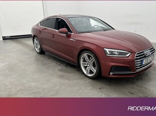 Audi A5Sportback TFSI S Line Pano Sensorer Låg-saktt 2018, Sportkupé