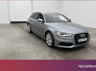 Audi A6TDI Q S-Line Sensorer Navi Skinn 4-Zons Drag 2013, Kombi