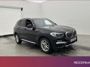 BMW X3xDrive20d X-Line Navi Cockpit Sensorer Skinn 2018, SUV