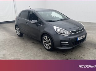 Kia Rio1.2 CVVT Advance En-Bruk Kamera Navi Rattvärme 2016, Halvkombi