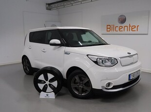 Kia SoulEV 27 kWh V-Däck ingår Navi-Kamera-Carplay-Rattvärme-B 2016, Halvkombi