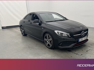 Mercedes CLA250Benz CLA 250 Coupé AMG Night Kamera Skinn 2017, Sportkupé