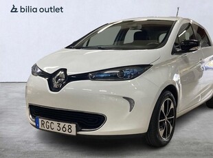 Renault ZoeR110 41 kWh Friköpt batteri Navi B-kamera 2019, Halvkombi