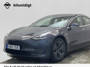 Tesla Model 3Standard Range Plus Pano Navi B-Kam 2019, Halvkombi