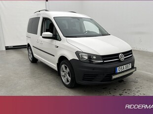 Volkswagen CaddyLife 2.0TDI Värmare Dragkrok PDC 0.54L Mil 2016, Minibuss