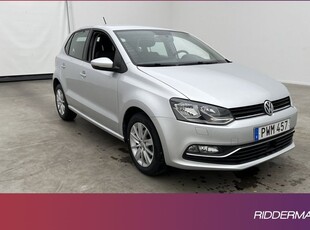 Volkswagen Polo1.2 TSI Bluetooth Låg-skatt 0,47l mil 2015, Halvkombi