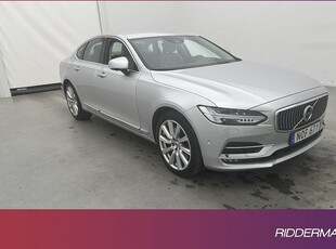 Volvo S90T6 AWD Inscription Navi VOC Skinn Värm 360 Keyless 2017, Sedan