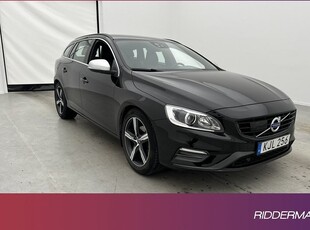 Volvo V60D4 R-Design VOC Värmare Navi BLIS PDC Keyless 2018, Kombi