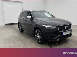 Volvo XC90T8 TwEn AWD R-Design 7-sits VOC B&W Pano Värm HUD 2017, SUV