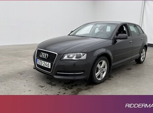 Audi A3Sportback 1.6 TDI Attraction Farthållare 2013, Halvkombi