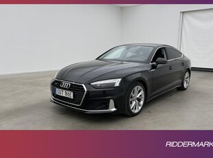 Audi A5 Sportback 45 TFSI Q 245hk Proline Matrix Kamera Drag