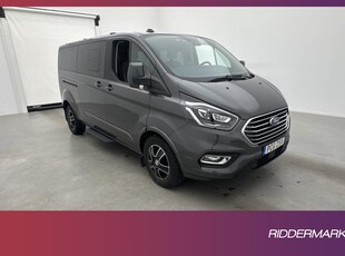 Ford Tourneo Custom Titanium Lång Värm Skinn Drag B-Kamera