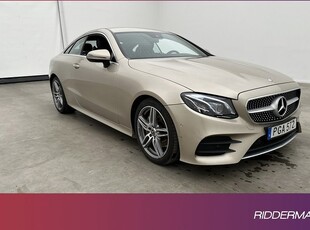 Mercedes E200Benz E 200 Coupé AMG Skinn Elstolar Navi Ambient 2017, Sportkupé