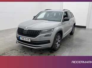 Skoda Kodiaq 4x4 190hk Sportline 7-Sits Cockpit Canton Drag