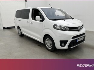 Toyota ProaceVerso Extra Lång Ny-Kamrem M K-Värm HUD 9-Sits 2019, Minibuss