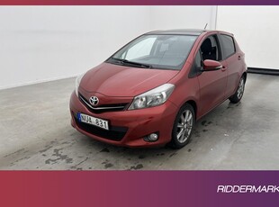 Toyota Yaris 1.33 Dual 99hk Style Pano Navi Kamera Halvskinn