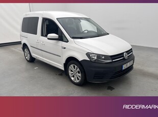 Volkswagen Caddy Life 1.2TSI Farthållare Skinn Moms LÅGMIL